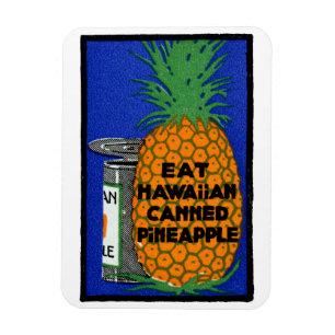 Íman Vintage Hawaiian Pineapple