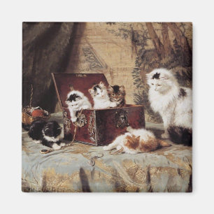 Íman Vintage Henriette Ronner-Knip Fond de Jewelry