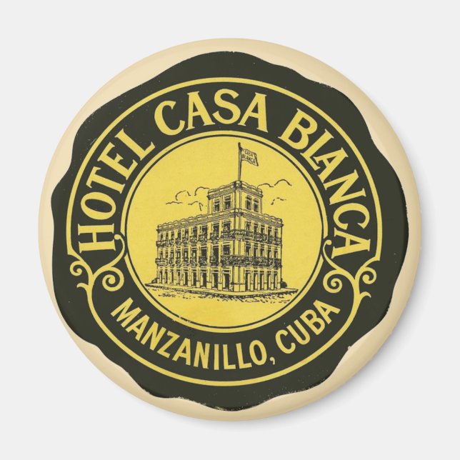 Íman Vintage Hotel Casa Blanca, Cuba (Frente)