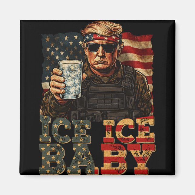 Íman Vintage Ice Ice By Funny Trump _4  (Frente)