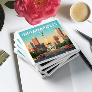 Íman Vintage Indianapolis Indiana