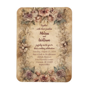 Íman Vintage Italy Wedding