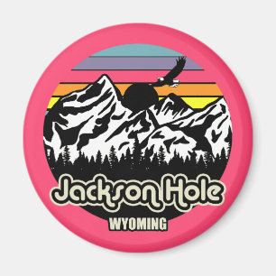 Íman Vintage Jackson Hole Wyoming