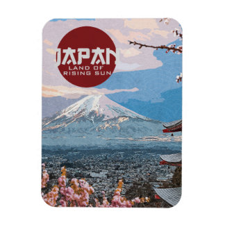 Íman Vintage Japan Mt. Fuji Viagem