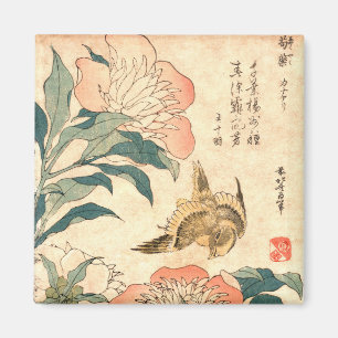 Íman Vintage Japonês Ukiyo-e Art