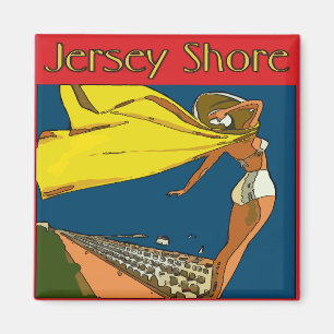 Íman Vintage Jersey Shore