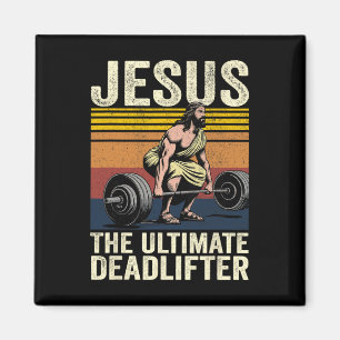 Íman Vintage Jesus, o último Cristo Engraçado do Deadli
