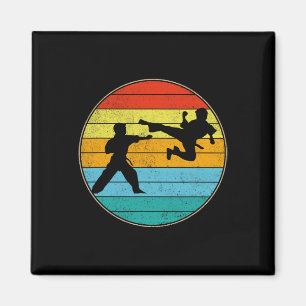 Íman Vintage Karate Kids Martial Arts Fighting Retro Ka