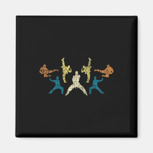 Íman Vintage Karate Taekwondo Mista Artes Marciais Mma 