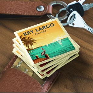 Íman Vintage Key Largo Florida