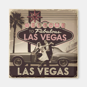 Íman Vintage Las Vegas USA