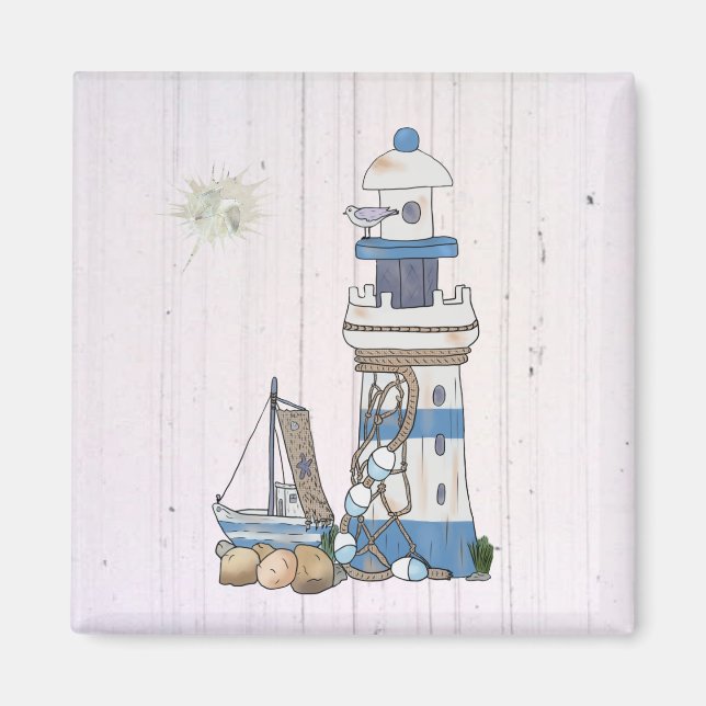 Íman Vintage Leuchtturm (Frente)