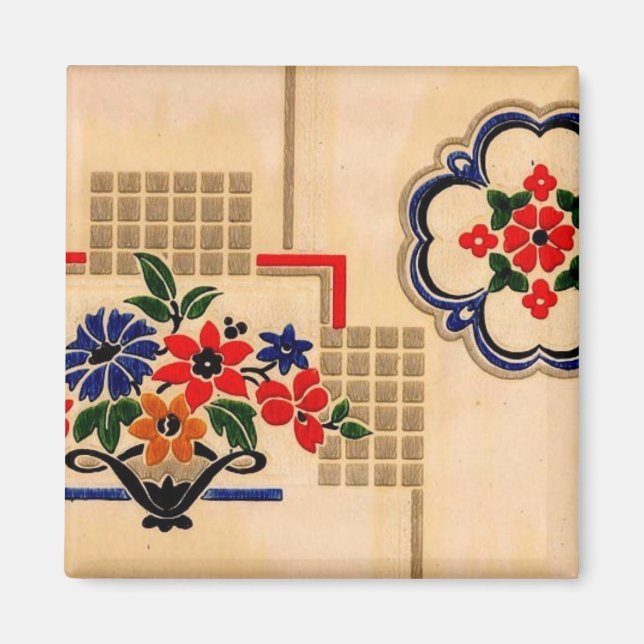 Íman Vintage Linoleum Magnet (Frente)