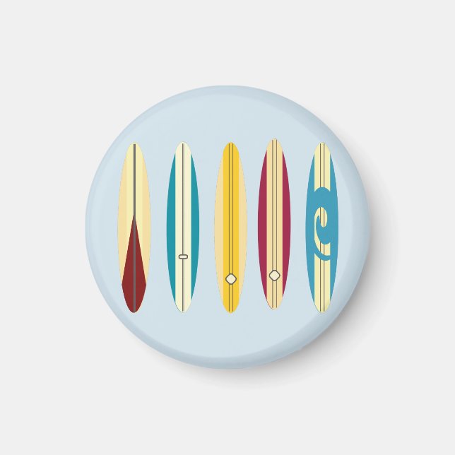 Íman Vintage Longboards (Frente)