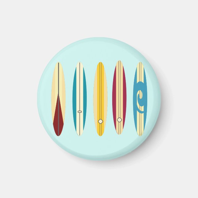 Íman Vintage Longboards (Frente)