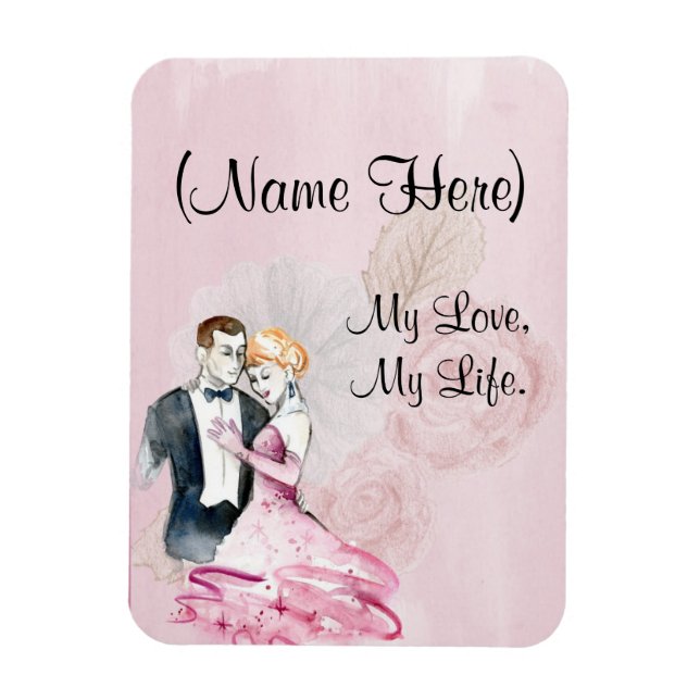 Íman Vintage Love (Vertical)