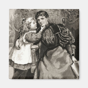 Íman Vintage Madre e Filha