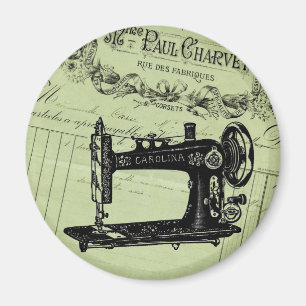 Íman Vintage - Máquina francesa de costura