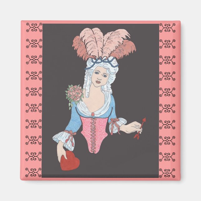 Íman Vintage Marie (Frente)