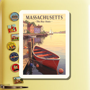 Íman Vintage Massachusetts