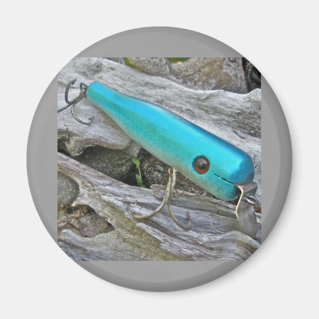 Íman Vintage Masterlure Snook Vários Itens (Frente)