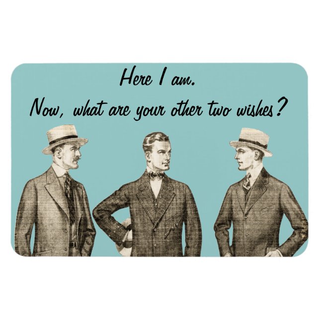 Íman Vintage Men (Horizontal)