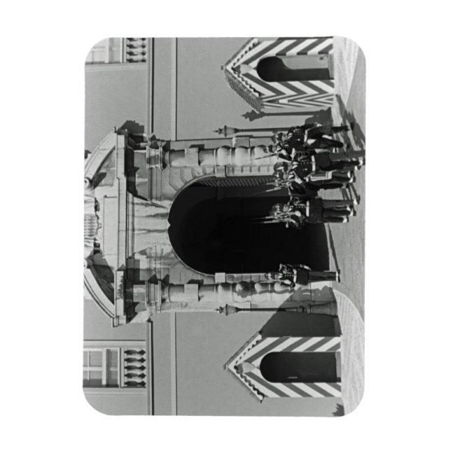 Íman Vintage Mônaco Principalmente Palácio (Vertical)