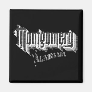 Íman Vintage Montgomery, AL