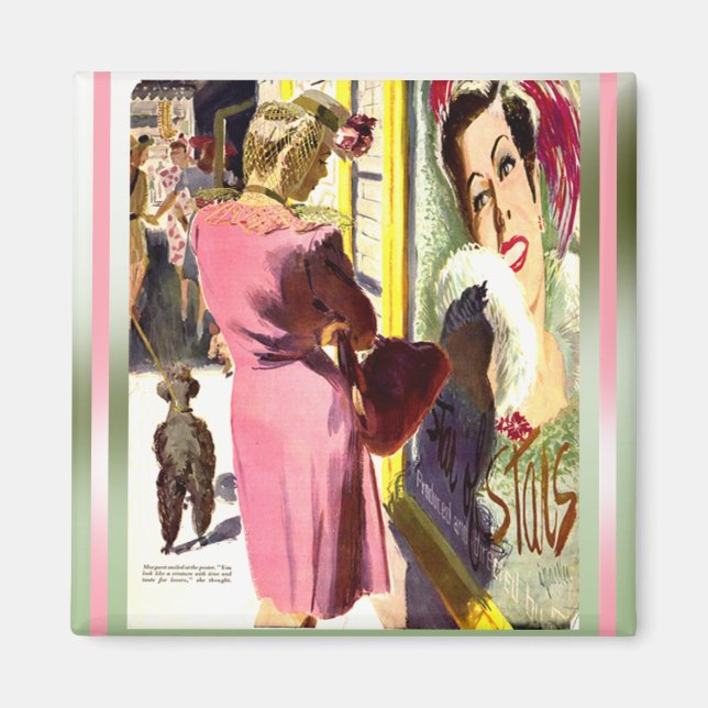 Íman Vintage Movie Star (Frente)