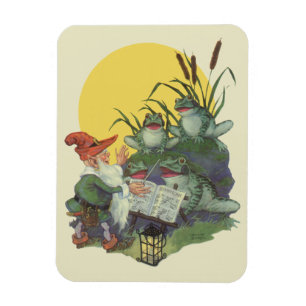 Íman Vintage Music Magazine Cobrir Art, Etude Sapo Choi