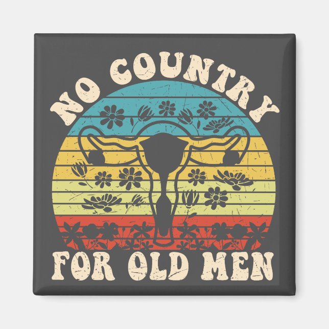 Íman Vintage No Country For Old Men (Frente)