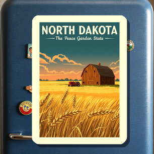 Íman Vintage North Dakota