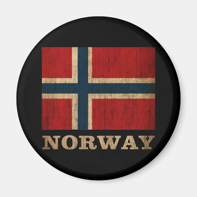 Íman Vintage Noruega (Frente)