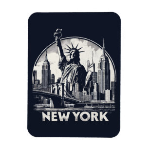 Íman Vintage Nova York