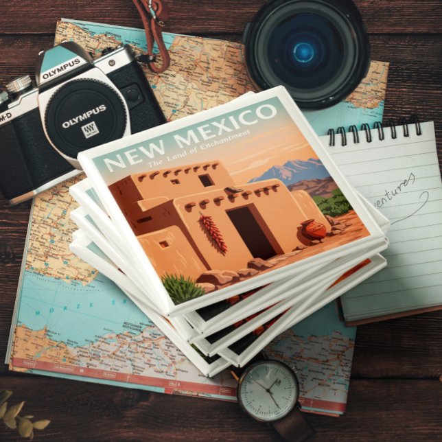 Íman Vintage Novo México (Criador carregado)