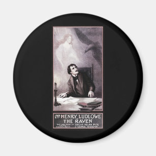 Íman Vintage O Teatral Raven