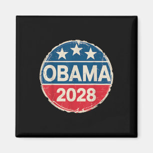 Íman Vintage Obama 2028 Engraçado Eleição Política Patr