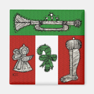Íman Vintage Ornaments