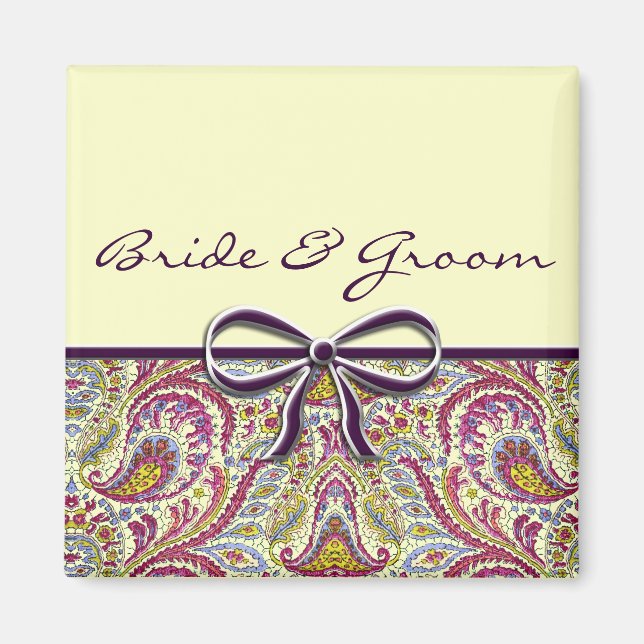 Íman Vintage Paisley (Frente)