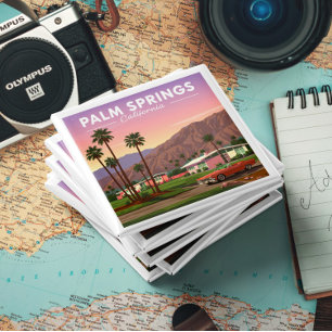 Íman Vintage Palm Primavera California