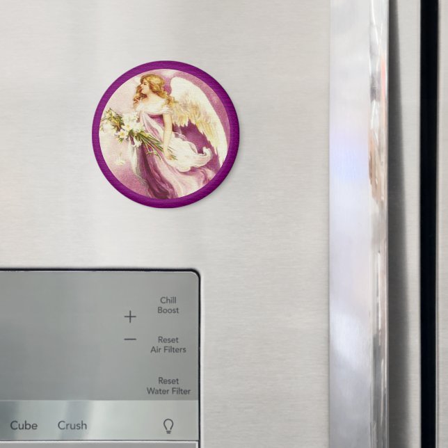 Íman Vintage Páscoa Angel Texturizado (In Situ (Fridge))