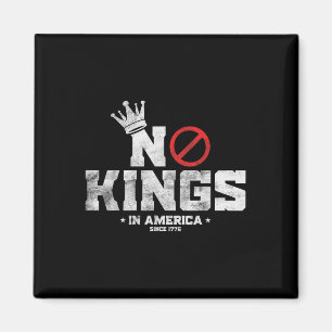 Íman Vintage Patriotic No Kings In America Desde 1776 M