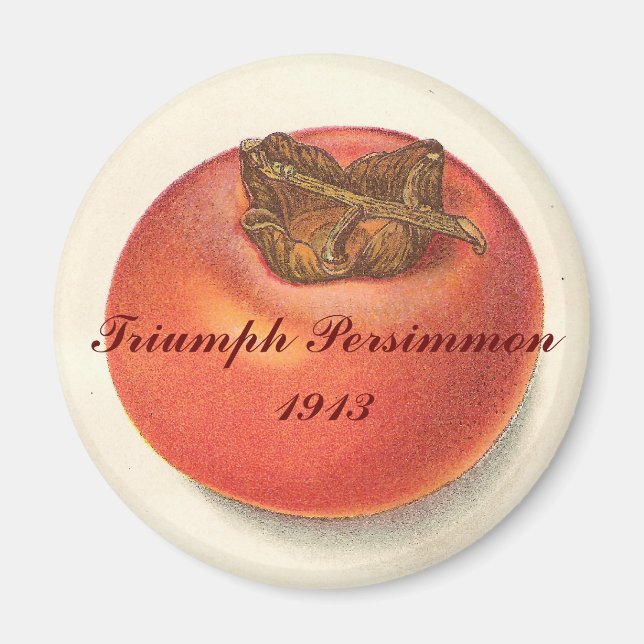 Íman Vintage Persimmon Magnet (Frente)