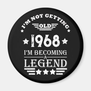 Íman Vintage personalizado 55.º presente de aniversário