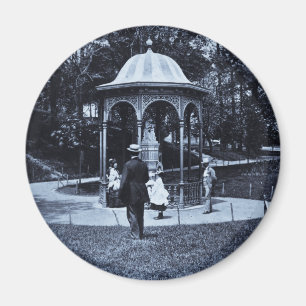 Íman Vintage Philly CA 1900-1910 do parque de Fairmount