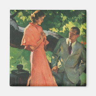 Íman Vintage Proposta; Você Me Casado?