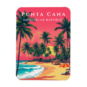 Íman Vintage Punta Cana República Dominicana Viagem de 
