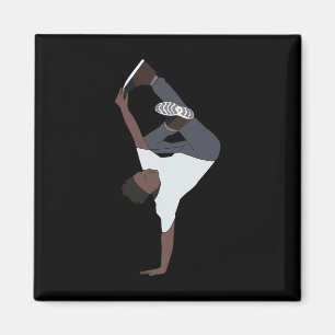 Íman Vintage Rap 80s 90s Hip Hop Lover Urban Dance Danc