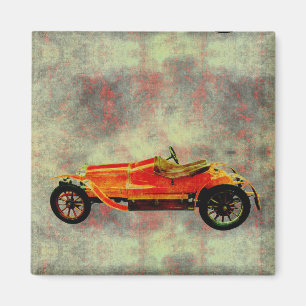 Íman Vintage Red Car