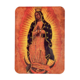 Íman Vintage Religion Virgin Mary Nossa Senhora de Guad